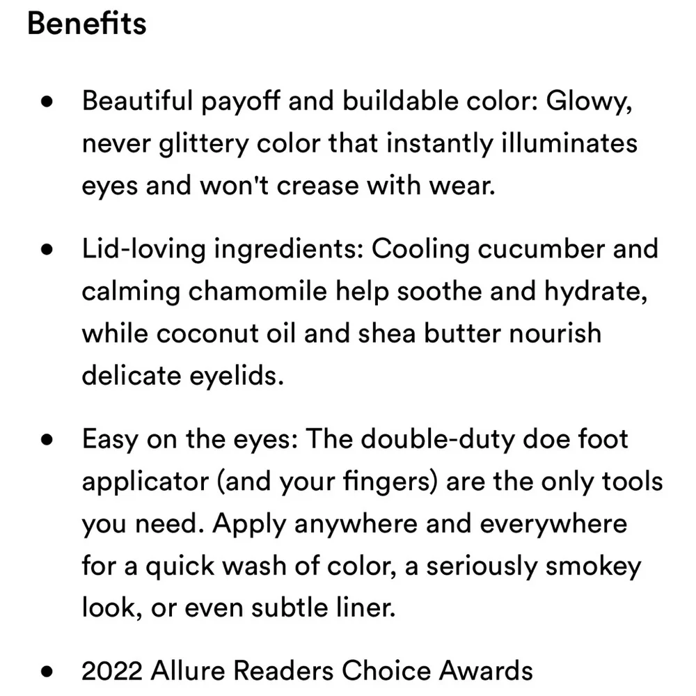 ONLY 1! BeautyCounter Lid Glow Cream Shadow EMBER 👁️ NEW